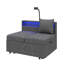 2 Seater Linen Sofa Bed