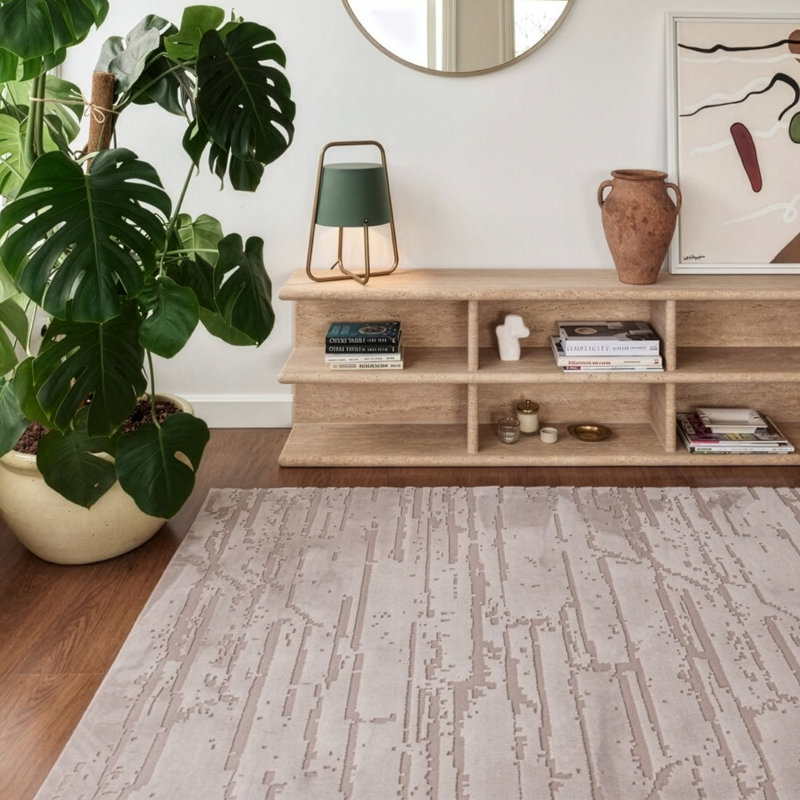 Ebb Washable Rug, Rectangle 6'7" x 9'