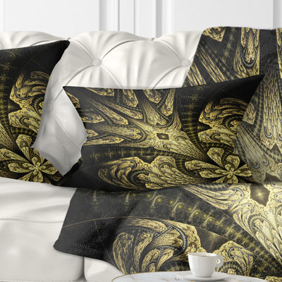 Coussin lombaire à pétales à longues fleurs