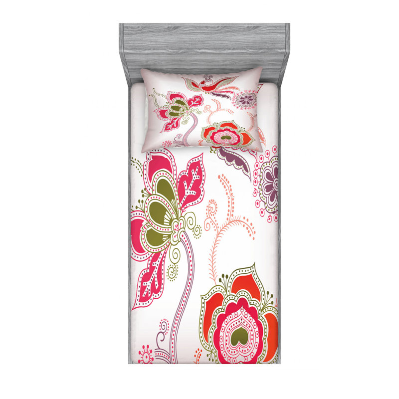 Microfiber Sheet Set, Twin XL Sheet Set with Fitted Sheet