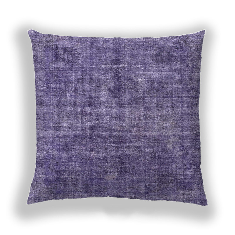 Coussin Abstract 2172, Mauve, Microsuède