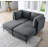 Linen Modular Sectional Sofa with Custom Configuration and Easy Assembly-780791675-780791671-780791667