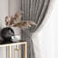 Geometric Room Darkening Curtain Panel Pair