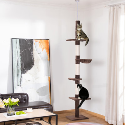 Floor to Ceiling Cat Tree Adjustable