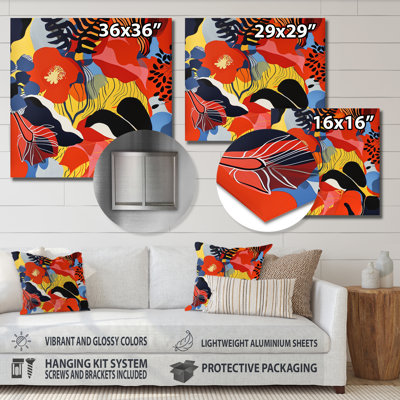 Poppy Flowers Wildflowers Retro - Poppy Wall Art