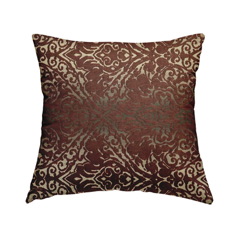 Barto Floral Rectangular Cushion, Purple