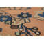 Orange Wool Medallion   Runner Rug 3x9