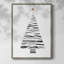 «Christmas Tree I», reproduction encadrée - bois massif-1052258971