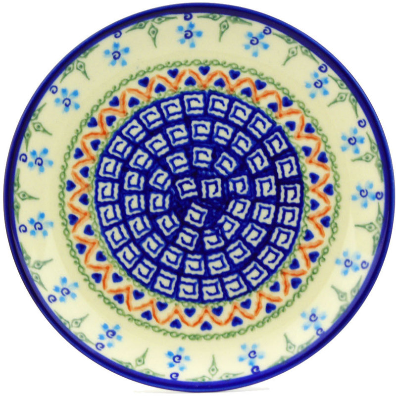 Polish Pottery 7" Stoneware Plate