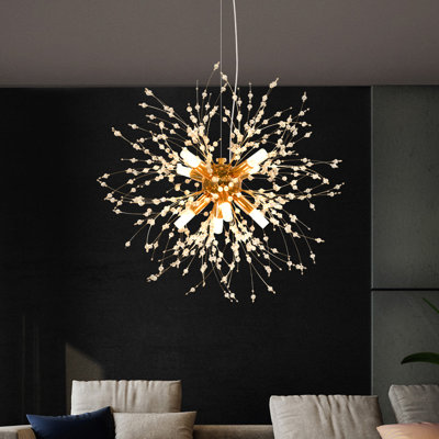 Metal, K9 Crystal chandelier