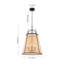 Luminaire suspendu conique tissé 3 lumières Airy-261896019