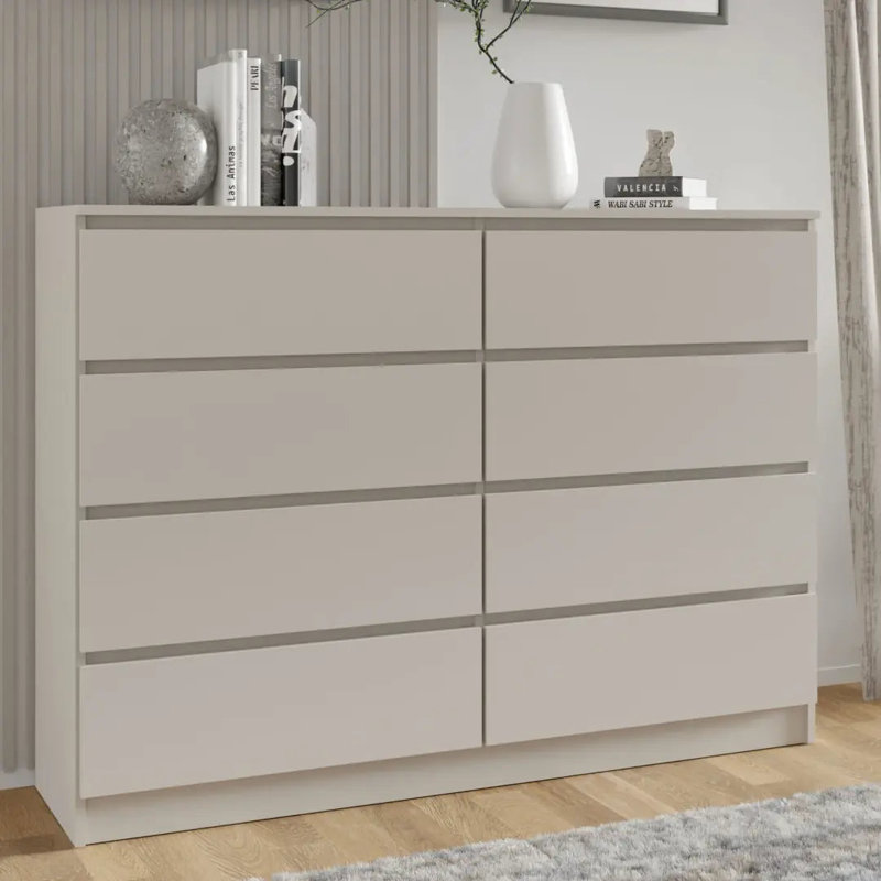 Tarius 140cm W Chest of Drawers, Cashmere