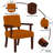Naethan Upholstered Arm Accent Chair for Living Room, Accent Armchair-827454626
