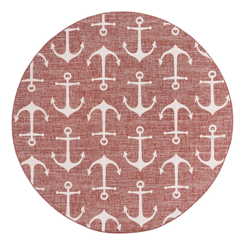 Indoor / Outdoor Rug, Round 7'10"