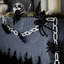Décorations d'Halloween à pinces - 9,5 "Spider - ensemble de 5