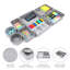 2.4'' H x 7.9'' W x 10.8'' D Organizer Set-50190129