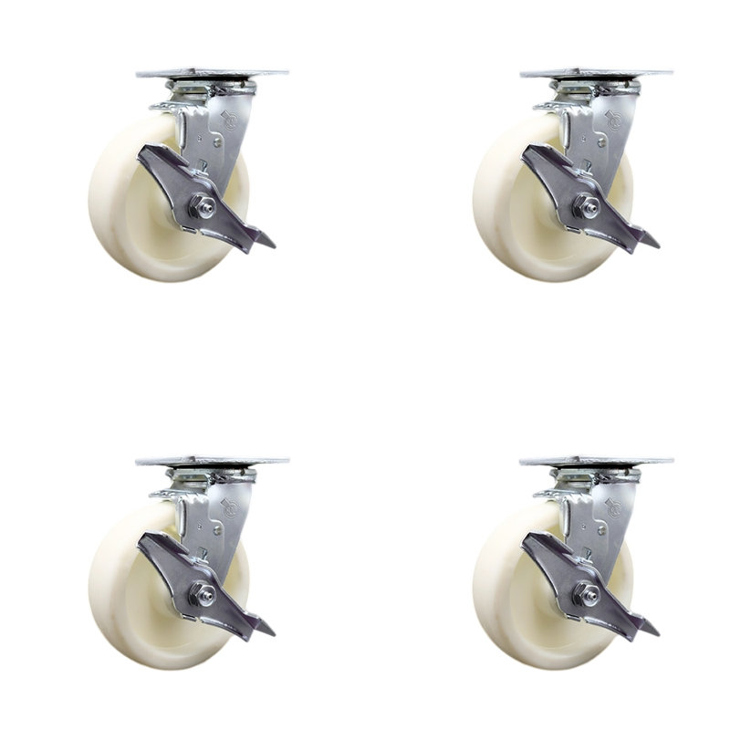 Stainless Steel Nylon Caster
