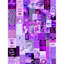 Vibrant mauve, mélange éclectique d'icônes et de graphiques-99829171