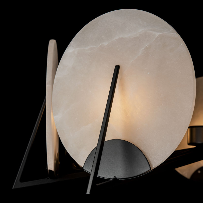 Callisto 7 - Light Unique Geometric Pendant, Black