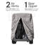 Housse de rangement pour voiturette de golf 2 places pour toit 58 po, compatible avec EZGO Club Car, gris-63510425