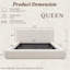 Lit plateforme tapissier luxueux luxueux Cloudsoft-891034073-899216342