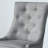 Tufted Upholstered Gray Dining  Chair -749856963