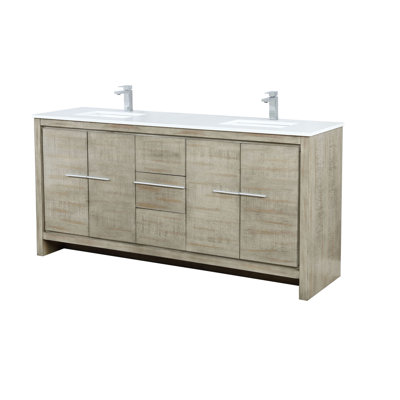 Ensemble de meuble-lavabo double 72 po x P 20 po Lafarre