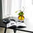Dainara Artificial Flower Arrangement in Glass Vase-2142845504-2142845505