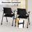 Niaja Foldable Training Chair Nesting BIFMA-Certified Chairs Stackable