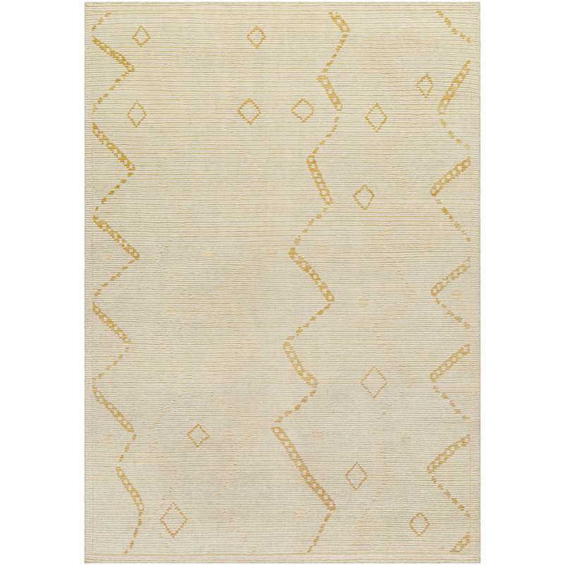 Tunus Wool Chevron Area Rug, Rectangle 8' x 10'