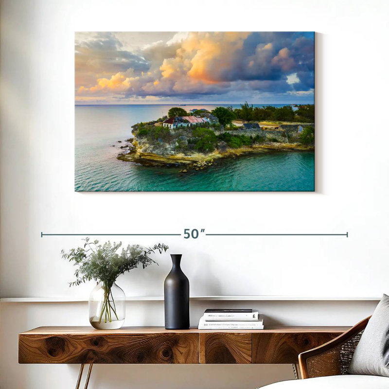 Nicci Fort James Aerial View, 26" H x 39" W