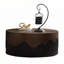 Table basse ronde 30,31 po avec base piédestal-871934889