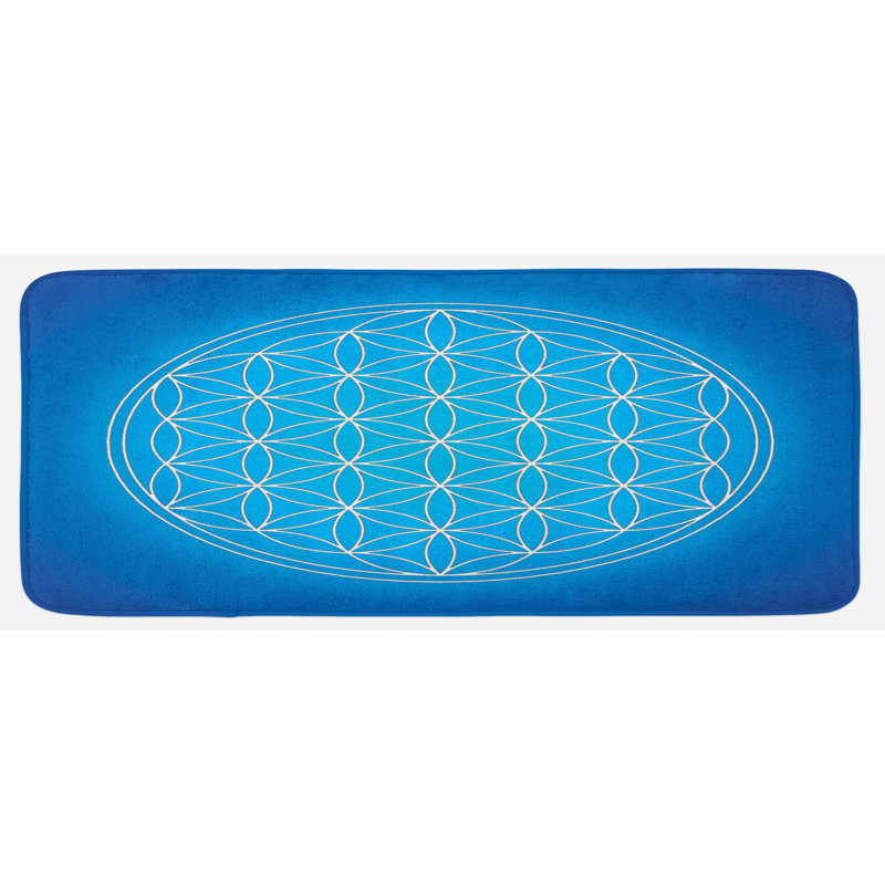 Traditional Polyester Kitchen Mat