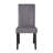 Cateno Leyun Velvet Side Chair in Gray