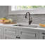 Robinet d'évier de cuisine à commande tactile avec pulvérisateur rétractable Leland-14622344