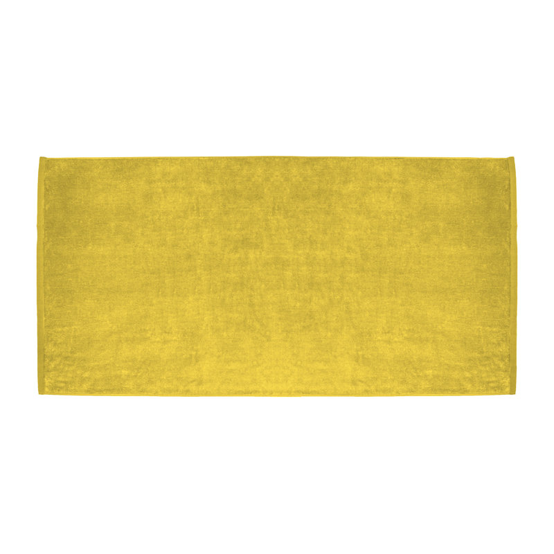 Nayel Lightweight Beach Towel, Yellow