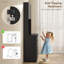 Armoire de rangement avec station de charge 71 po, noir-163362014