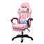 Inbox Zero Adjustable Reclining Ergonomic Faux Leather Swiveling PC & Racing Game Chair-1969139410