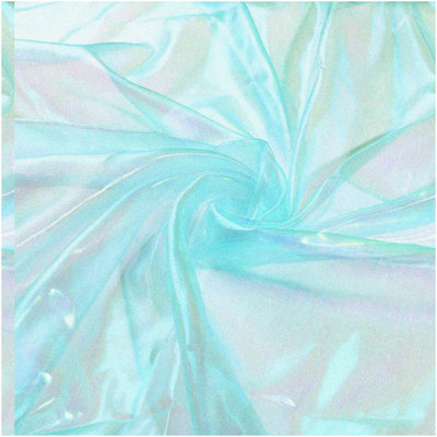 Iridescent Organza Fabric 4.3 Yards