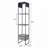 2-shelf Side Pier with 1 Drawer