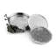 Black Orchid Coaster Set With Holder
