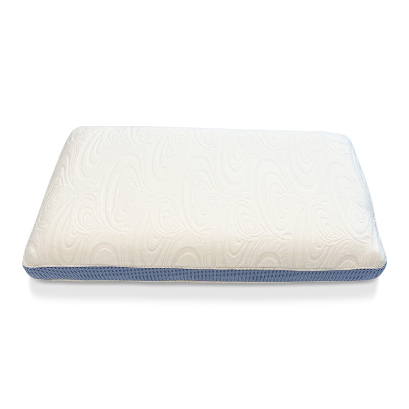 Coussin de lit grand en mousse mémoire de forme moyenne Serenity