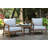 Akiva Eucalyptus 2 - Person Patio Conversation Set