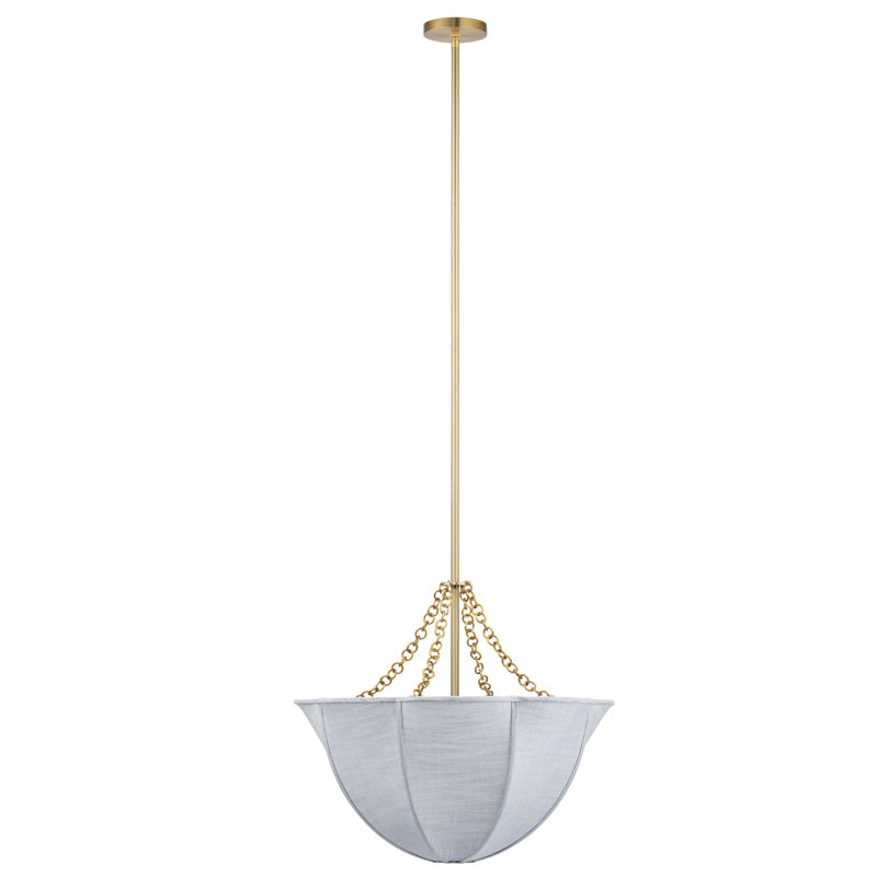 Aire Chandelier, Blue