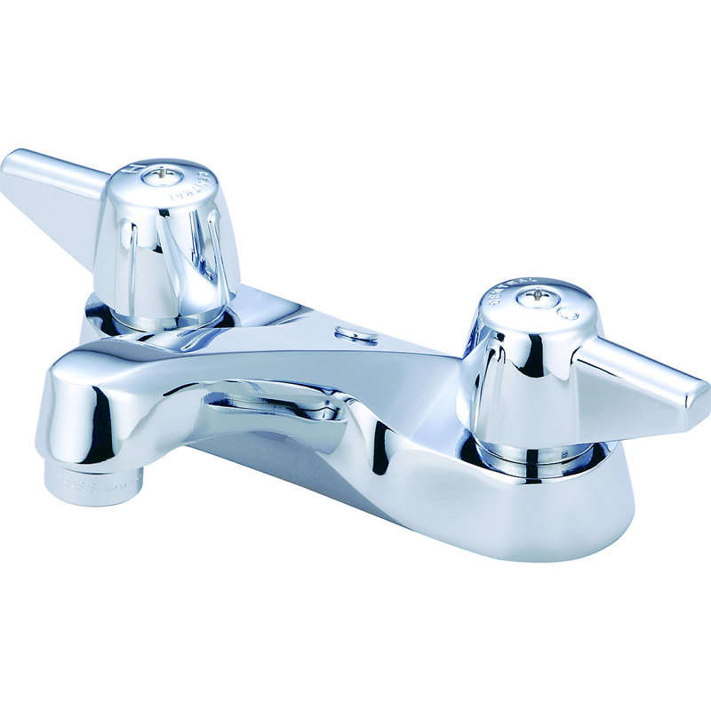 Robinet de salle de bain central à