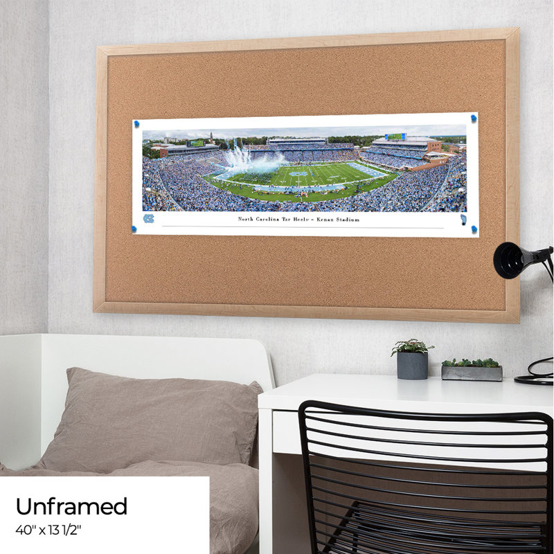 North Carolina Tar Heels - Kenan Stadium sur papier par James Blakeway, reproduction