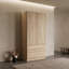 Jonathin 2 Door Solid + Manufactured Wood Wardrobe-511017875