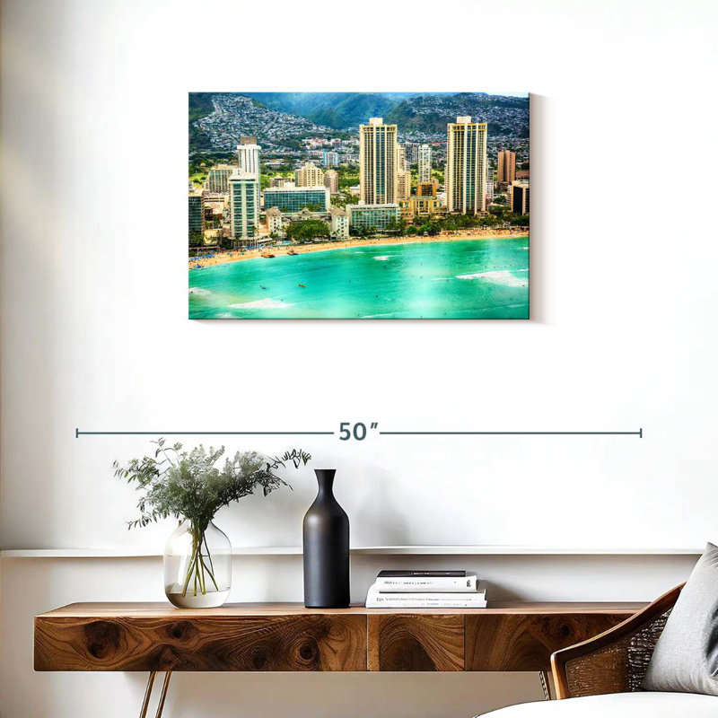Gillard Waikiki Beach, H 20 po x l 30 po