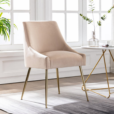Fauteuil d'appoint en velours Koblas