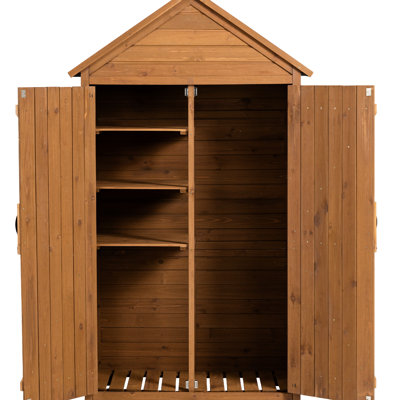 Rustic Garage Closet With 3 Removable Shelves And Design Outdoor Shed Construction